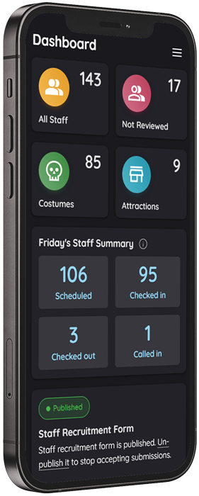 Mobile screenshot of Sithon dashboard view
