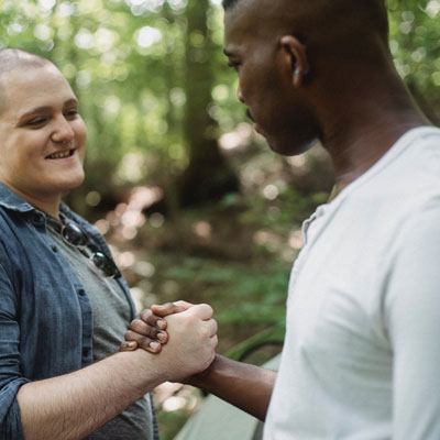 Actor greeting